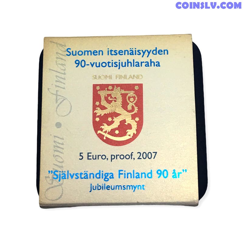 Euro Coin Finland Declaration Of Independence Proof